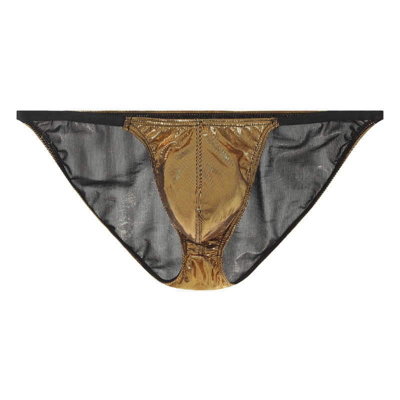Cuecas Masculinas Brilhantes Calcinha Masculina Biquíni Homem Bulge Jockstraps Lingerie Roupa Interior