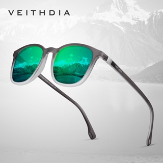 VEITHDIA Square Moda Colorida Polarizada Óculos De Sol Anti UV Para Mulheres E Homens Conduzindo 7520 em Oferta na Shopee