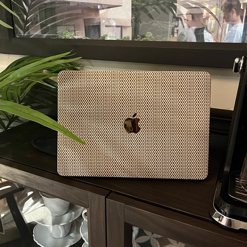 Champagne Woven Cover For Macbook Neo A3404 Air M1 M2 M3 M4 M5 A2337 A3240 A2681 Pro 13 14inch A2338 with Keyboard cover