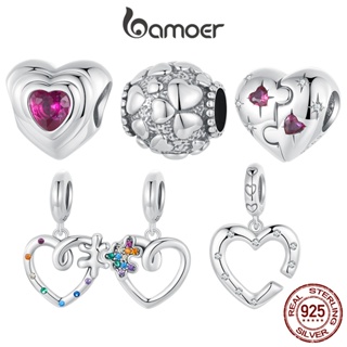 Bamoer Charme Prata 925 Coração Quebra-Cabeça Presente​ em Oferta na Shopee