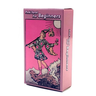 HOT Tarô Rosa Para Iniciantes Cartas De 78 Jogos De Tabuleiro De Baralho Mesa De Festa Clássicos De Oráculo Mulheres Presentes Femininos