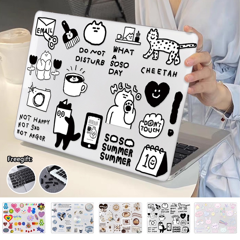 Capa De Impressão De Quebra-Cabeça Da Moda Com Teclado + Plugues De Poeira Para 2026 Macbook Neo A3404 Air M5 A3449 Pro1