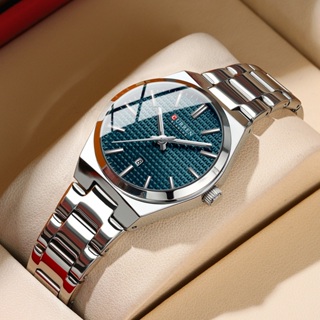 CURREN Relógio Original Feminino Novo Sênior Simples De Aço Inoxidável De Luxo Empresarial Quartzo À Prova D'água 8439 XW em Oferta na Shopee