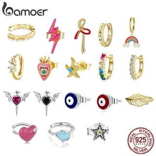 (1 Peça) Brincos multi-Estilo Bamoer 925 Jóias De Prata Para Presentes Femininos em Oferta na Shopee