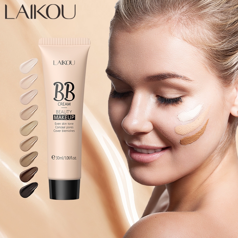 LAIKOU BB Creme Corretiva Para Controle De Oleosidade E Clareador 30ml - Beauty