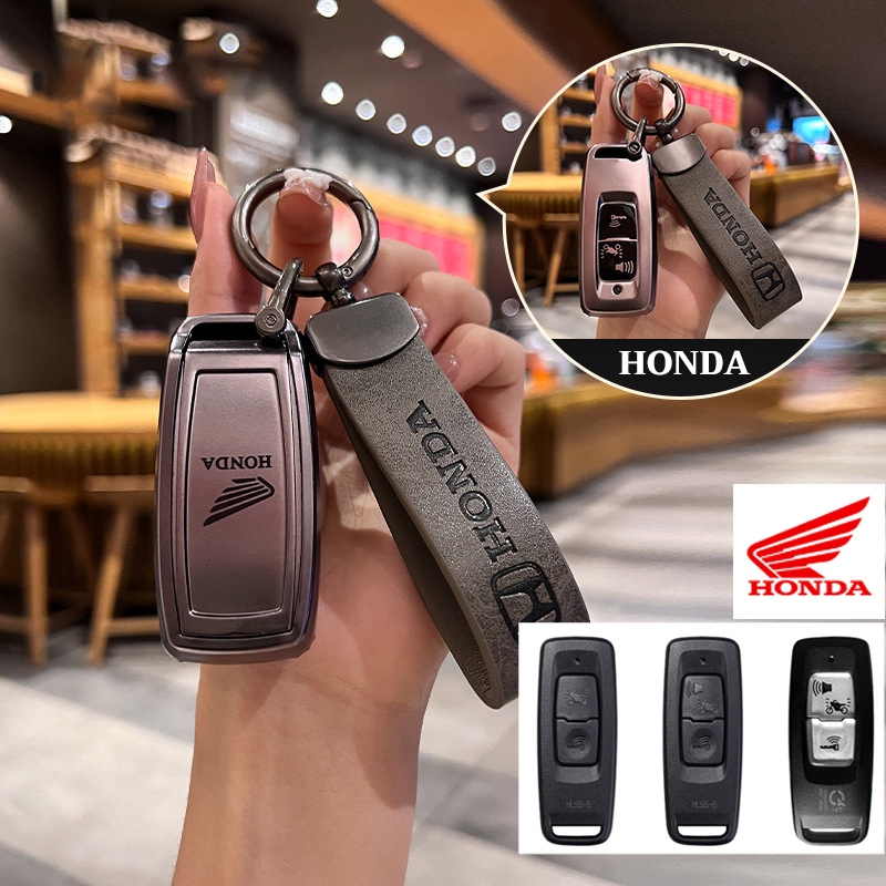 Porta-Chaves Honda Para Carro Remoto/PXC 160/PCX 2022/vario/ADV/scoopyi 2021-2023/Lead Click 125i/Giorno/Winnerx V3/Air Blade SH/Vision Chaveiro De Cobertura