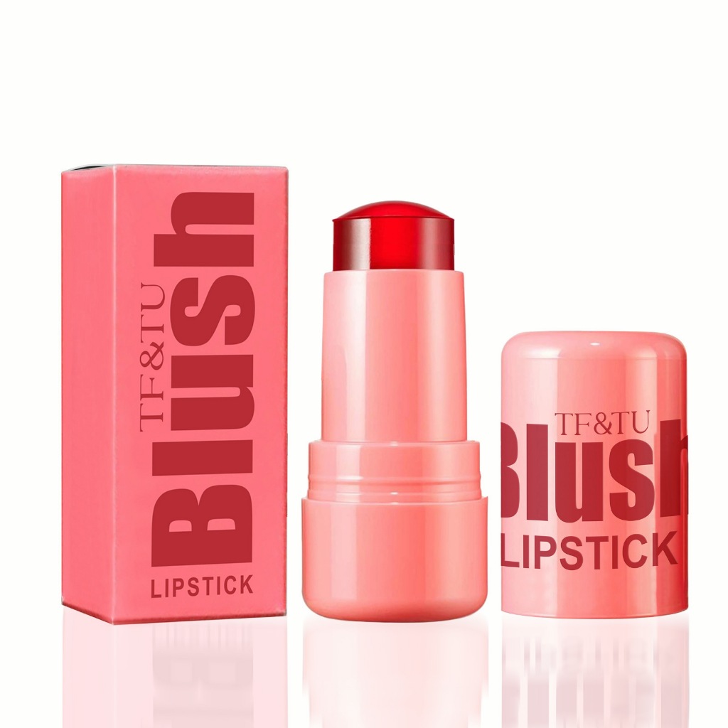 Q blush Elástico Jelly stick/Contorno natural/Para Lábios E Bochechas Brighten Tom De Pele