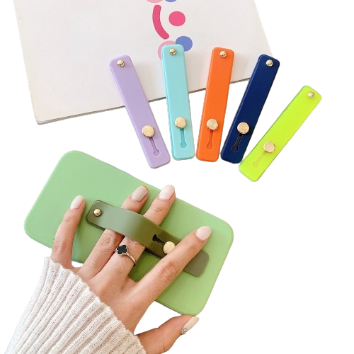 Anel De Silicone Suporte De Telefone Móvel Adesivos Multifuncionais Porta Puxador