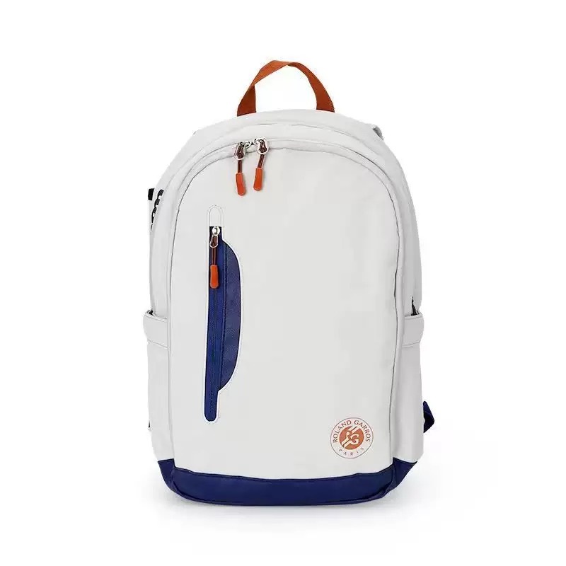 Wilson French Network Co-Branded Tennis Racket 21 Anos Saco de tênis Gray Blue Saco de tênisSaco esportivo Mochila de