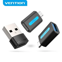 VENTION Tipo C Para 3a Usb 3.0 Otg Adaptador 5gbps Telefone Para Laptop Tablet Telefone