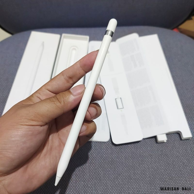 Apple pencil 1st generation stylus, touch screen tilt sensing magnet to prevent palm error/with USB-C adapter