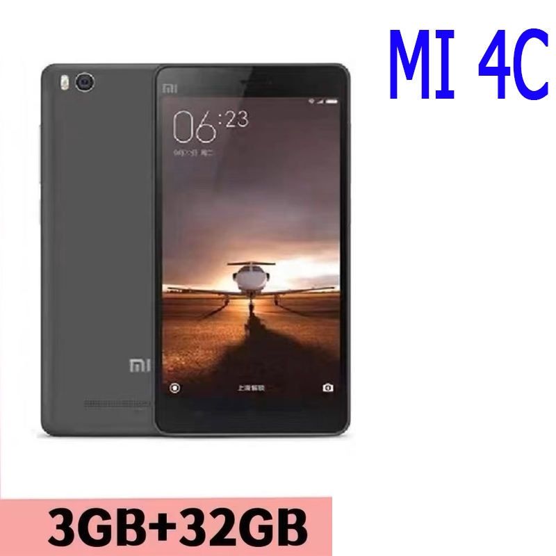 2a Mão Xiaomi 4C 4G Rede 4 + 64G original Qualificada smartphone Permite Os Estudantes Aprenderem Suavemente Jogos De Sala De Aula