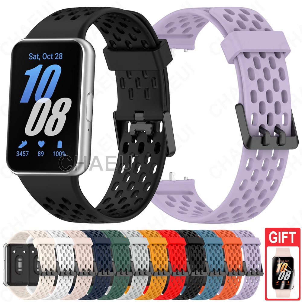 Pulseira De Reposição De Bracelete Respirável De Silicone Para Galaxy Fit 3