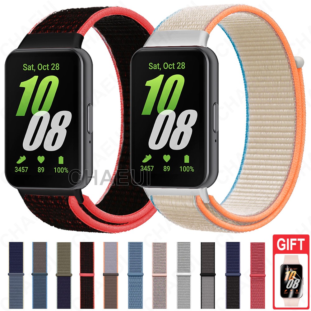 Pulseira De Nylon Respirável Substituição Da Relógio Galaxy Fit 3 em Oferta na Shopee
