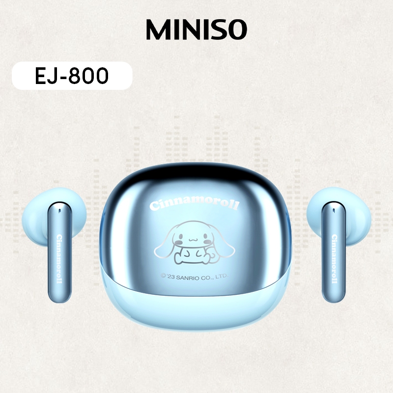 Sanrio EJ-800 Fones De Ouvido Sem Fio Bluetooth Alta Fidelidade Qualidade Som Inteligente Controle Toque Sincronização E
