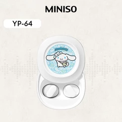 Sanrio YP-64 Fones De Ouvido Sem Fio Bluetooth Compacto Portátil Sensível Microfone Surround Pronúncia 5.3