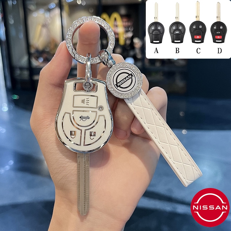 Botões Nissan 2/3/4 TPU Estojo Para Chave Remota De Carro Navara/Almera/March Acessórios