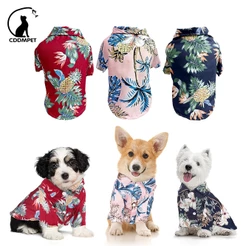 Roupa De Cachorro Estilo Praia Havaianas Camiseta Para Cães Casaco Gato Colete