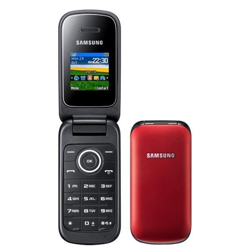 Samsung E1190 Original Desbloqueado E1.43 Polegadas 800mAh Mini Telefone SIM Flip Phone