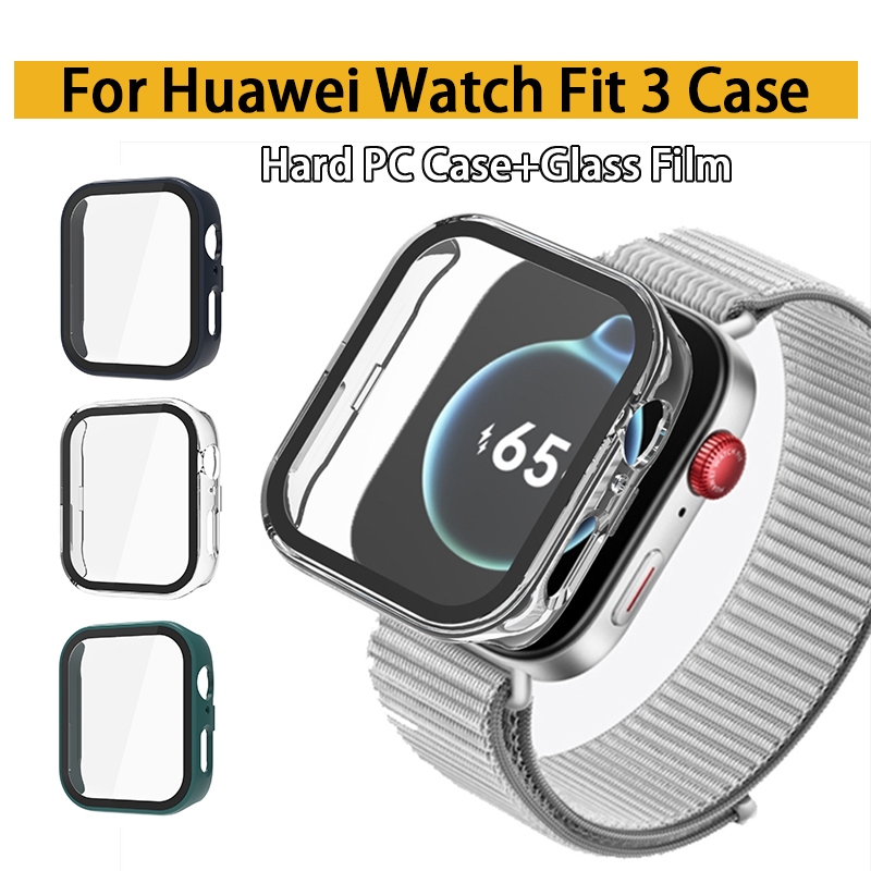 Filme 2 Em 1 + Capa Fosca Para PC Huawei watch fit 4 4 Pro 3 Protetora De Vidro De Tela Cheia em Oferta na Shopee