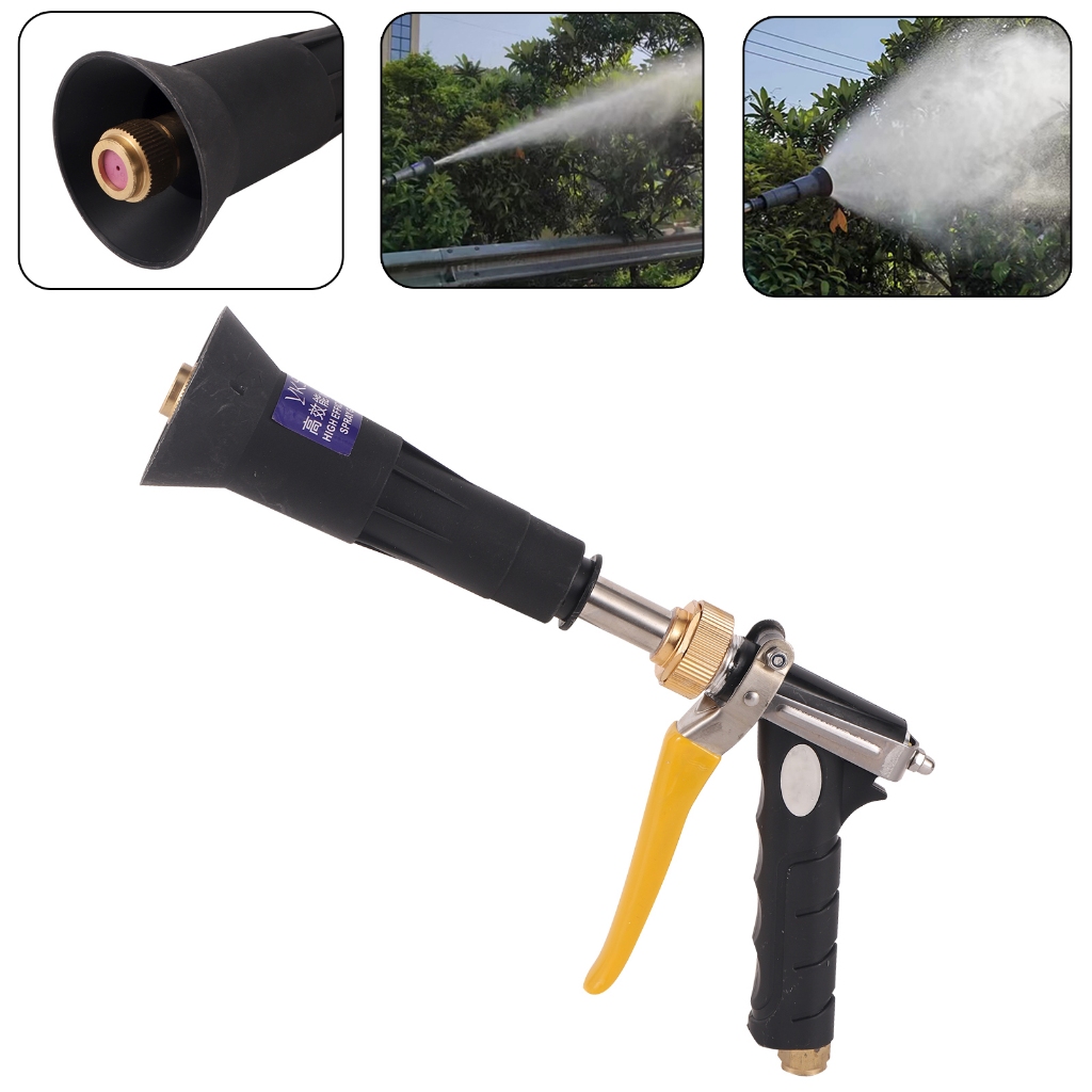 Aspersor Agrícola De Alta Pressão Para Irrigação De Jardim , Pulverizador Rotativo , Pistola De Água Atomizadora , Grama