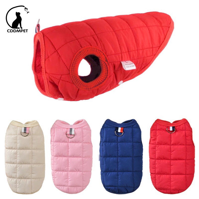 Casaco De Algodão Roupa De Cachorro Para Cães De Estimação Gatos Colete Animais Jaqueta De Inverno
