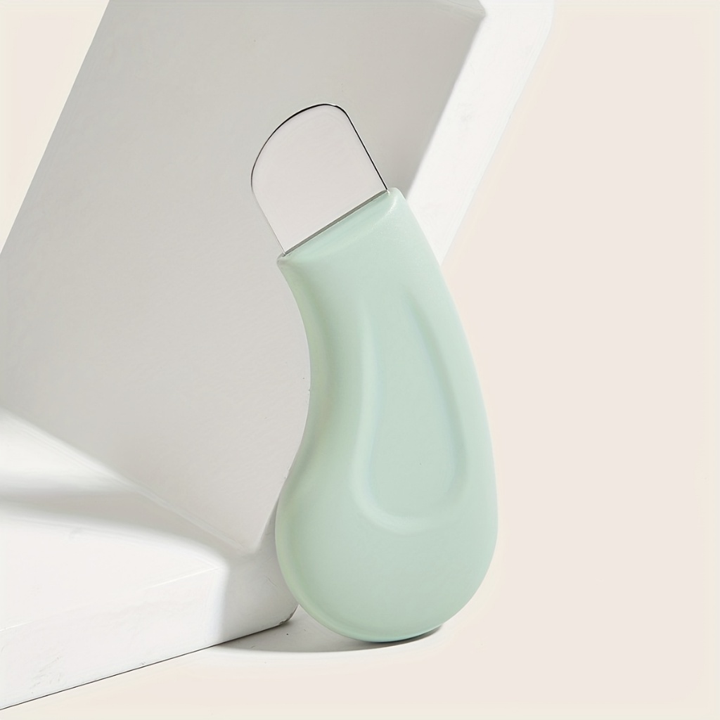 Pá Esfoliante de Silicone para Remoção de Acne e Cabeça Preta, Ferramenta de Beleza Individual