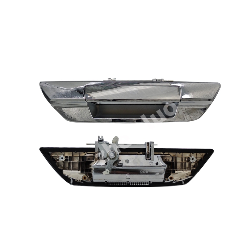 ZL Porta Traseira Com Maçaneta Cromada Para 2015-2022 Modelo Toyota Hilux Revo
