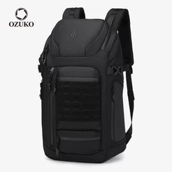 OZUKO Mochila De Grande Capacidade Fashion Muliti-Pockets Saco De Viagem Ao Ar Livre À Prova D'água