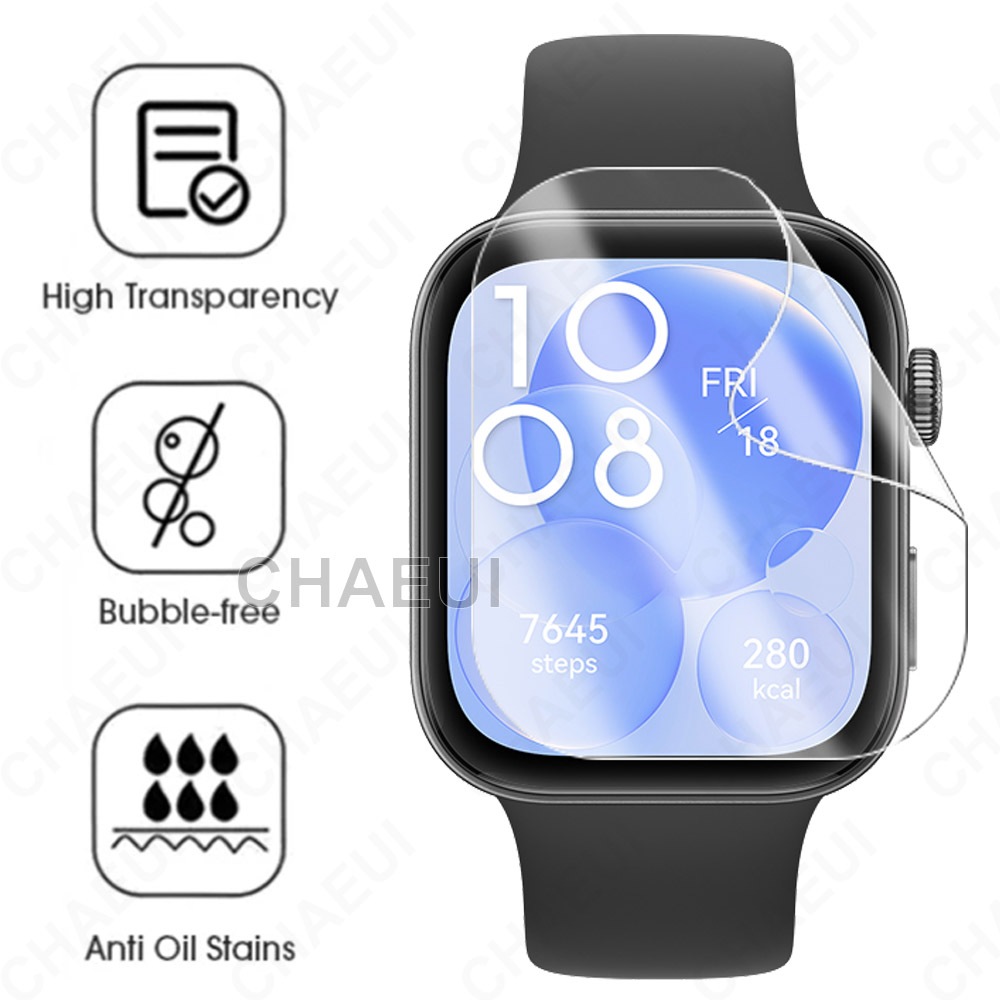 Película Protetora Capa Completa Protetor De Tela Transparente Para Huawei Watch Fit 5 4 Pro 3 2
