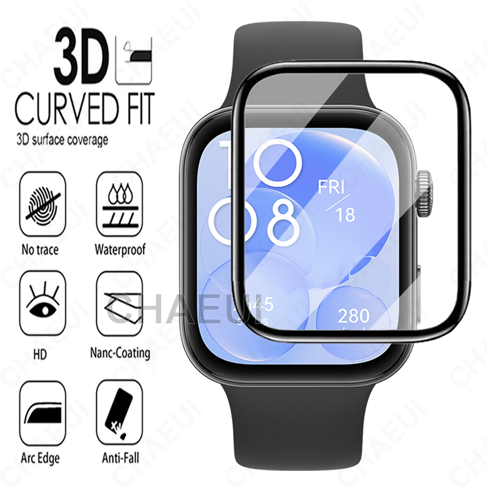 Filme Protetor De Tela 3D Capa Completa Para Huawei Watch Fit 5 4 Pro 3 2 / Huawei Watch Fit Special Edition