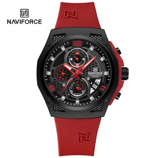 NAVIFORCE 8051T Relógio Masculino De silicone Luminoso Ao Ar Livre À Prova D