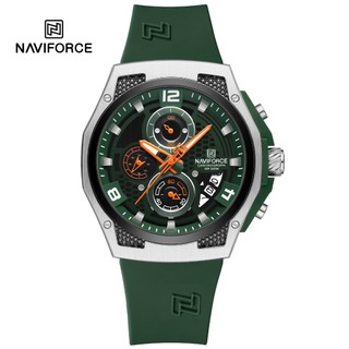 NAVIFORCE 8051T Relógio De Moda Masculina Multifuncional De Silicone em Oferta na Shopee