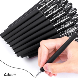 Caneta Matte Office Gel Pen 0,5mm Assinatura Comercial Estudante Exame Especial Papelaria em Oferta na Shopee