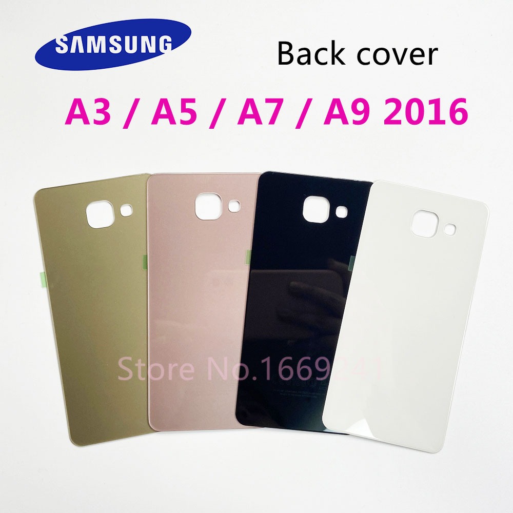 Capa Traseira Da Bateria Para Samsung Galaxy A3 A5 A7 A9 2016 A310 A510 A710 A910 A310F A510F A710F A910F Substituição C
