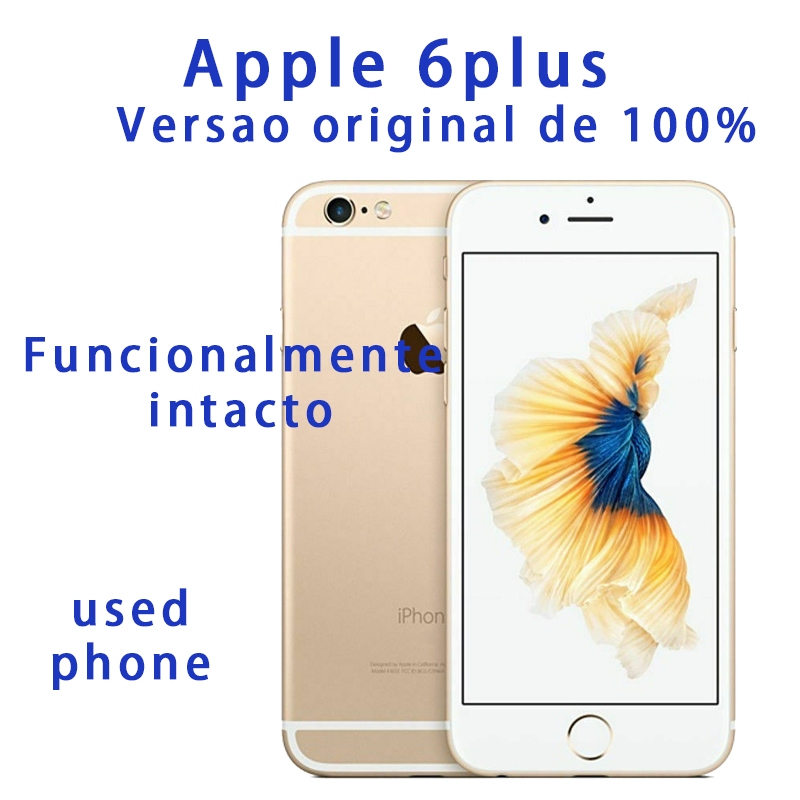 Usado Apple 6plus 16G 64G 128G 85 % Estoque De Qualidade Com Função De Envio normal