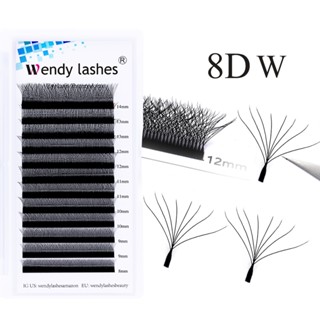 Real 8D 7D 6D W Extensão De Pestanas Em Forma Premade Volume Fan Wendy Duas Dicas 3D 4D Suprimentos Falsas De Alta Qualidade Olho Natural em Oferta na Shopee