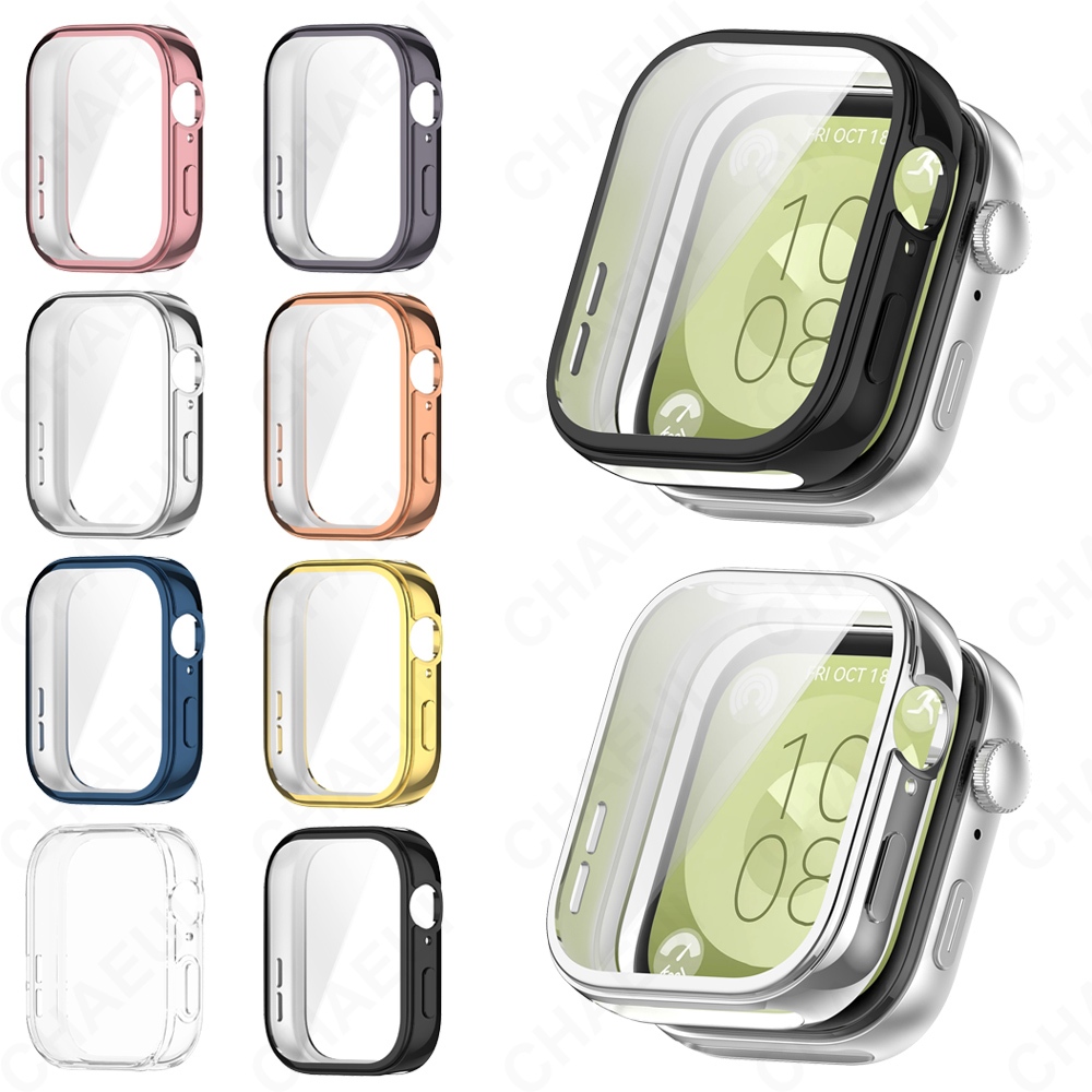 Capa Protetora De Silicone Protetor De Tela Acessórios Para Huawei Watch Fit 4 Pro 3 2 / Huawei Watch Fit Special Editio