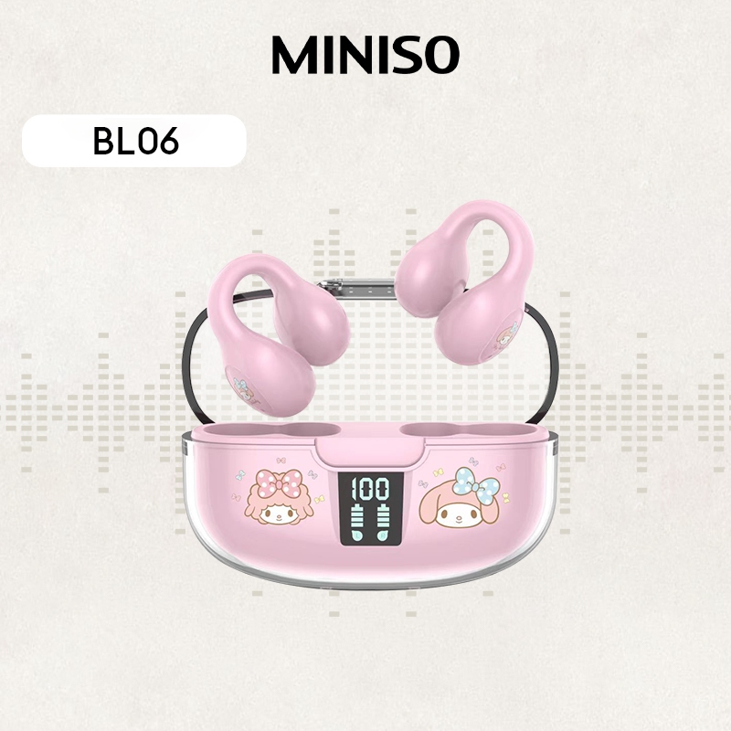 Sanrio BL06 Bluetooth Fone De Ouvido Sem Fio Smart Touch Gaming Music Modo Duplo Com Microfone