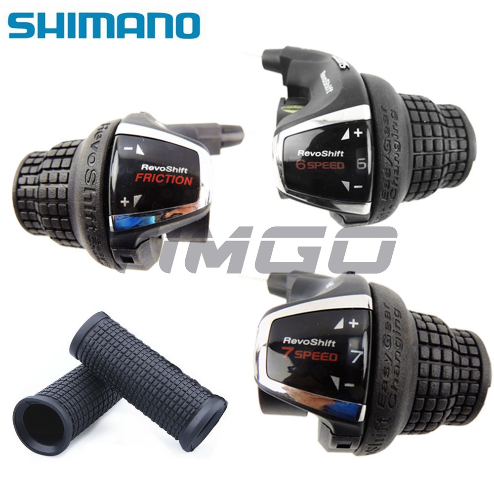 Shimano Tourney SL-RS35 3 × 6/7 Alavanca De Câmbio De Velocidade Índice SIS Revoshift
