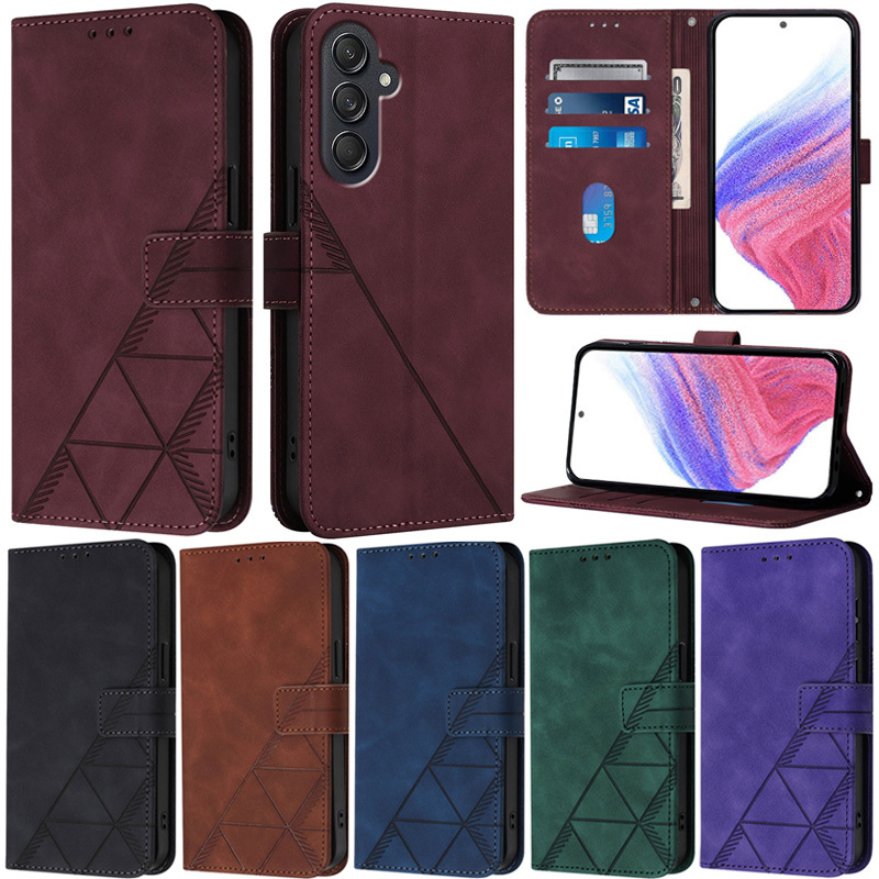 Caixa De Luxo Para Samsung Galaxy A16 A56 A17 A07 A36 A26 A55 5G A35 A15 A14 A25 5G A05s A54 A34 A33 A53 A73 A23 A05 A06