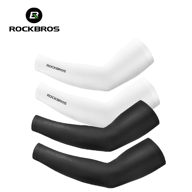 Manga De Proteção UV Macia E Fria ROCKBROS Ciclismo Respirável Verão Para Esportes Ao Ar Livre - Sports & Outdoors