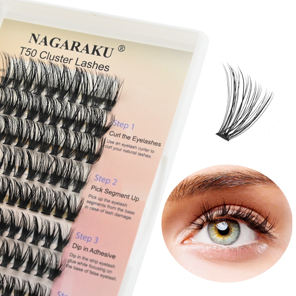 NAGARAKU DIY Lash Auto-Enxerto Cílios Postiços 40P Oficial Estilo Coreano Extensão De Individuais Fabricação - Beauty