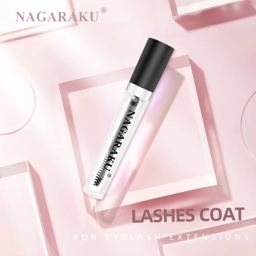 Cola De Reforço Para Revestimento De Cílios NAGARAKU Reduz A Aderência Capa De Chuva De Longa Duração 10ml em Oferta na Shopee