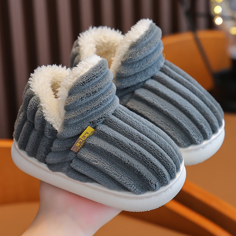 tênis infantil Pantufa De Desenho Animado infantil De Inverno Quente Meninos Meninas Antid...