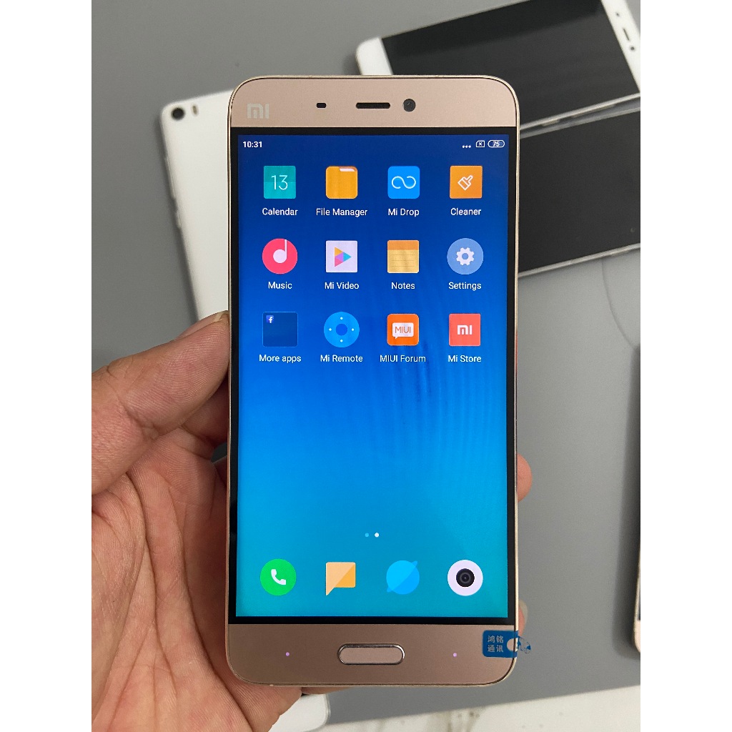 Telefone Celular Original Xiaomi Mi5 64GB ROM 4G Rede Dual SIM De Segunda Mão