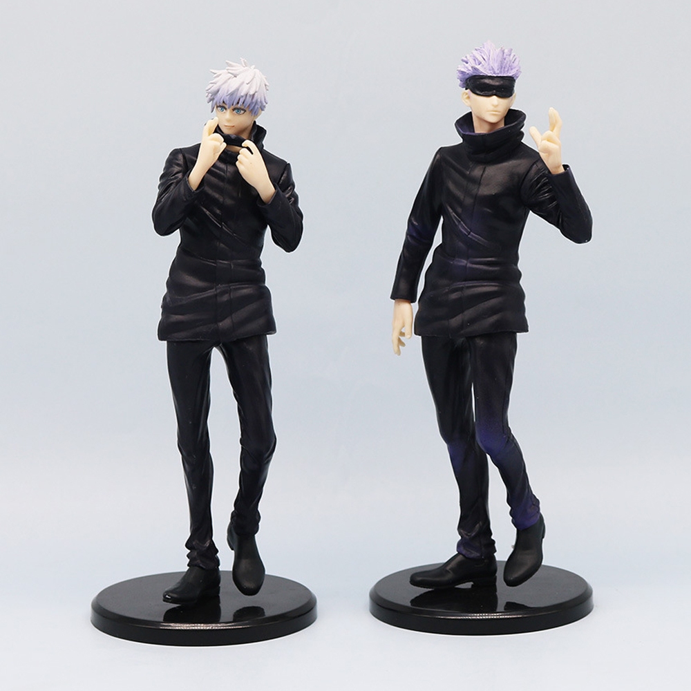 21cm Anime Jujutsu Kaisen Figura Gojo Satoru O Mágico Mais Forte Ação Modelo De Decoração De Mesa Doll Toys Gifts em Oferta na Shopee