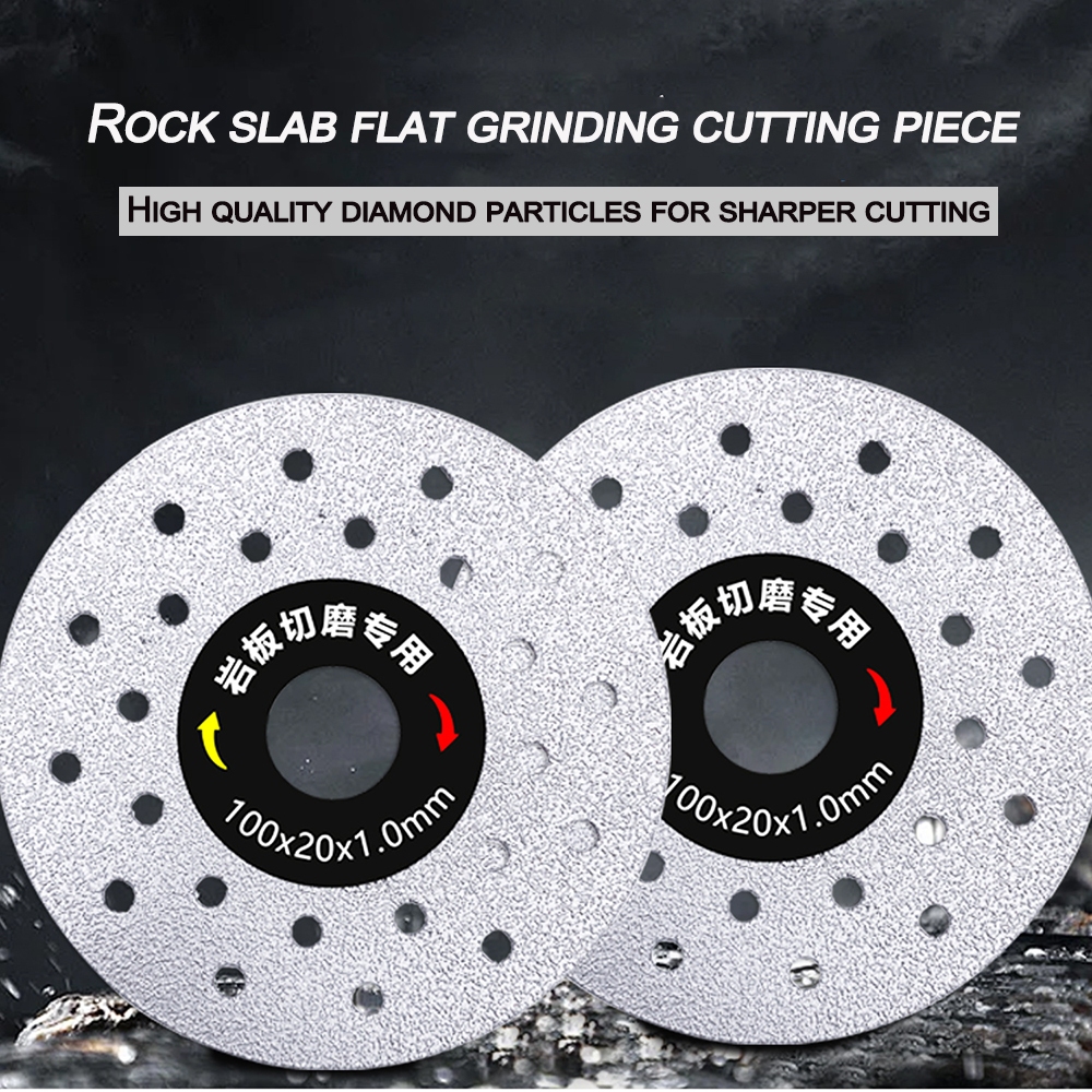Peças Especiais De Corte Para Placas De Rocha Furo De Serra De Diamante Lâmina Disco Plana Ladrilhos Cerâmicos E Ferramentas Em Fatias Chanfradas De Mármore De Dupla Finalidade em Oferta na Shopee