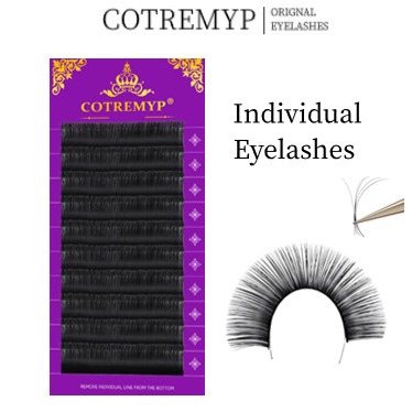 Cílios COTREMYP  Volume Russo Clássico Tamanho Único Mix Volume Mega Alongamento Extensão De Cilios.