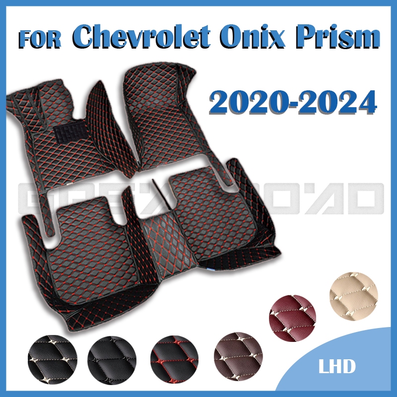 Tapete De Carro Adequado Para Chevrolet Onix Prism 2020-2024 2021 2022Tapetes De Pé Personalizados Acessórios Interiores em Oferta na Shopee